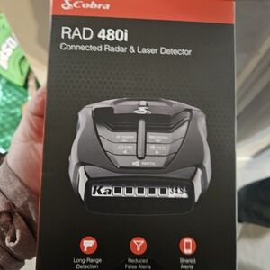 Cobra RAD 480i Connected Radar & Laser Detector - Black